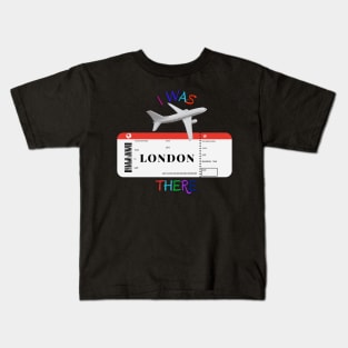 Souvenir from London. Take a piece of London with You. Kids T-Shirt